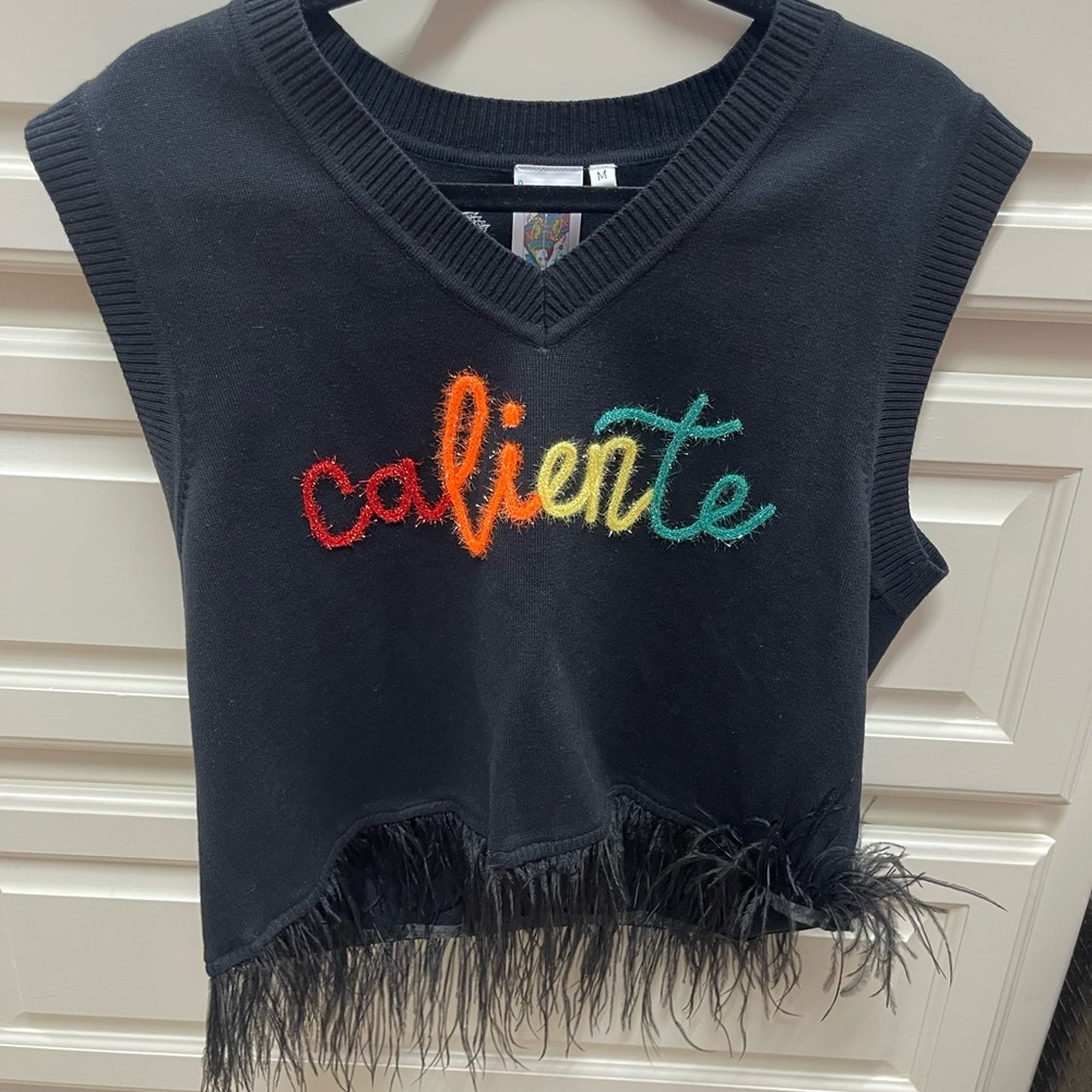 NWT Queen of Sparkles Vest - Size M